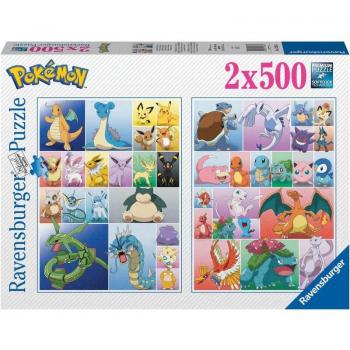 Ravensburger - Pokémon - Pack 2 puzzles 500 piezas
