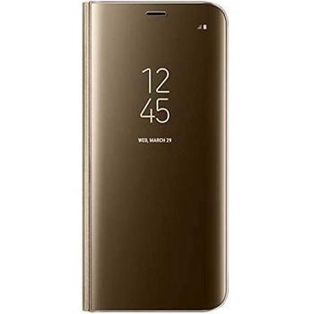 Samsung Clear View Standing Case for Galaxy S8 - Gold,EF-ZG950CFEG