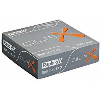 Rapid Duax - Grapas Galvanizadas de Alto Rendimiento - Caja de 1000 Unidades