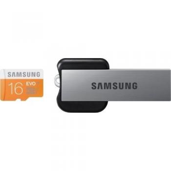 Samsung Evo MB-MP16DU2/EU - Tarjeta de memoria micro SDHC de 16 GB