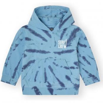 Sudadera de niño con capucha y bolsillo canguro tie dye