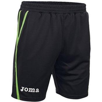 Joma Game - Pantalones cortos para hombre, color negro / verde, talla M