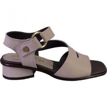 BARMINTON 8570 Sandalias de mujer beige PIEL 524