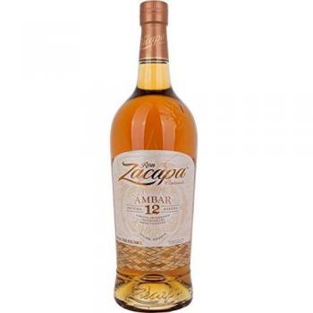 Ron Zacapa Centenario Ámbar Sistema 12 Años de Edad Solera Reserva - 1000 ml