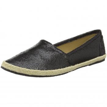 Buffalo Shoes 327423 LH-129, Alpargata Mujer, Negro
