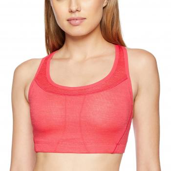 Icebreaker meld Zona Sujetador Deportivo Función Ropa Interior, Mujer, 104075, Prism, Extra-Large