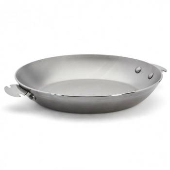 Sartén de hierro Mineral B Loqy 28 cm, acero inoxidable, De Buyer