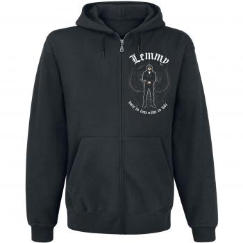 Motörhead Lemmy - Lemmy's Lounge Sudadera capucha con cremallera Negro XXL