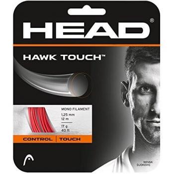 Head Hawk Touch Set Cuerda de Tenis, Unisex Adulto, Rojo, 19