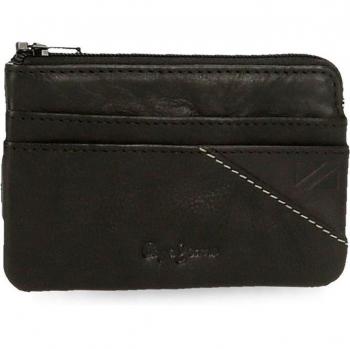 Monedero con tarjetero Pepe Jeans Striking Negro