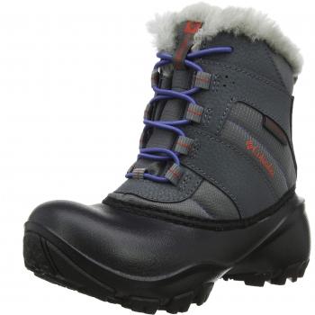 Columbia - Childrens Rope Tow III Waterproof, Botas de Nieve Unisex Niños, Gris