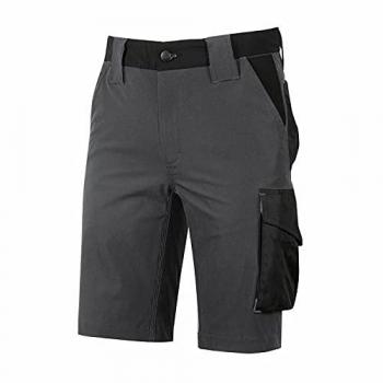 Bermuda Corto Slim Fit Mercury U-Power Gris Asfalto