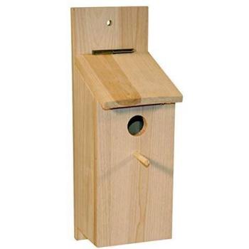 Kit de caja nido para montar 36 x 12 x 14 cm, para páridos