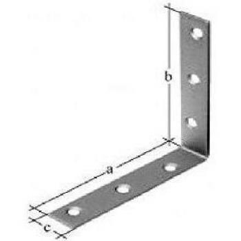 GAH.ALBERTS 33240 2 - Soportes en forma de 125 x 22 mm, galvanizado