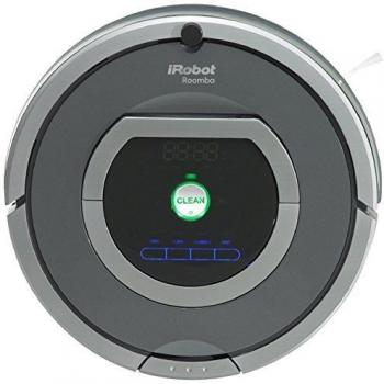 iRobot Roomba 782e Robot Aspirador, Alto Rendimiento de Limpieza, Programable, Limpia Varias Habitaciones, Atrapa el Pelo de Mascotas, 33 W, 61 Decibelios, Plata