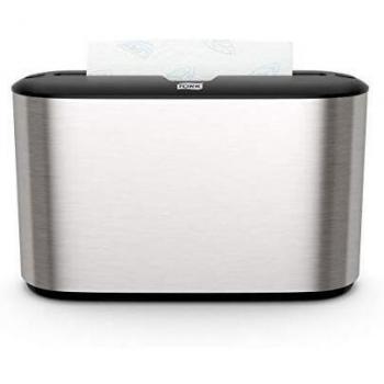 Tork Xpress 460005 Dispensador countertop de toallas de mano entredobladas/Sistema H2 para mesa/Acero inoxidable