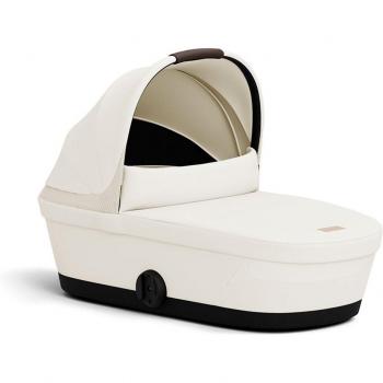 Cybex Capazo Melio - Capazo ligero y compacto, con sistema de instalación fácil, adecuado desde el nacimiento hasta aproximadamente 6 meses, incluye un colchón cómodo y transpirable, capota extensible con protección solar UPF 50