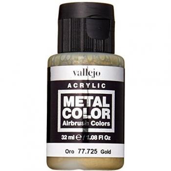 Acrylicos Vallejo 32 ml Metal Color - Gold