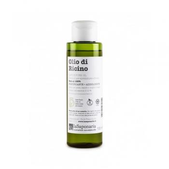 Aceite de Ricino La Saponaria, 100 ml - Aceite vegetal fortalecedor y nutritivo