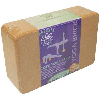 Myga RY1061 Unisex's Cork Yoga Brick, Beige, Medium