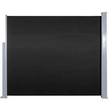 Retractable Side Awning 120x300 cm Black