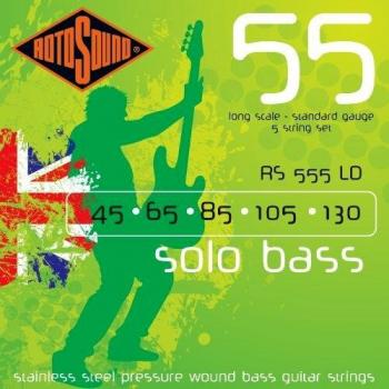Rotosound Solo Bass Strings 045-130 Heavy Gauge