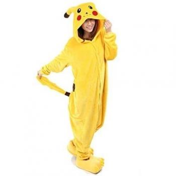 Yimidear Unisex Cálido Pijamas para Adultos Cosplay Animales de Vestuario Ropa de Dormir Halloween y Navidad
