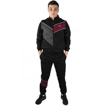 Chándal Lacoste WH1796-00 para Hombre en Color Negro, 100% Poliéster