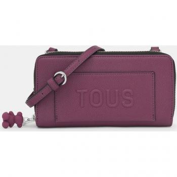 TOUS 395910113 BILLETERA-PORTAMOVIL TOUS LA REW NEW BURDEOS 395910113