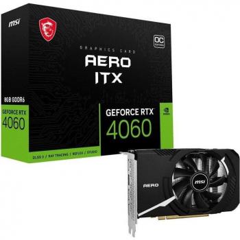 MSI GeForce RTX 4060 AERO ITX OC 8GB GDDR6 DLSS3