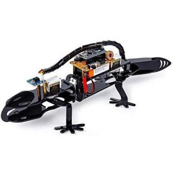 SUNFOUNDER Robot Kit Bionic Programmable DIYRobot Lizard Visual Programming for Beginners Steam Education IR Receiver Module Electronic Toy with Detailed Manual