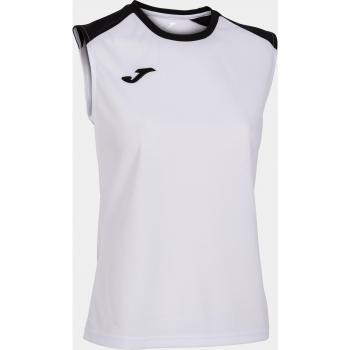 Joma Women's Eco Championship Tank Top - White and Black