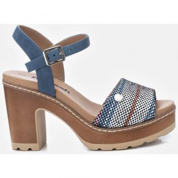 Sandalia Tacón Refresh 170694 Combinado Jeans para mujer