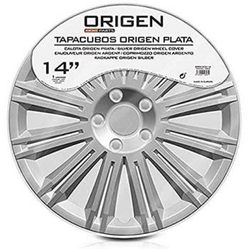 ORIGEN ORG30214 HUBCAPS OR-2 Tapacubos Plata 14, 1 Unidad