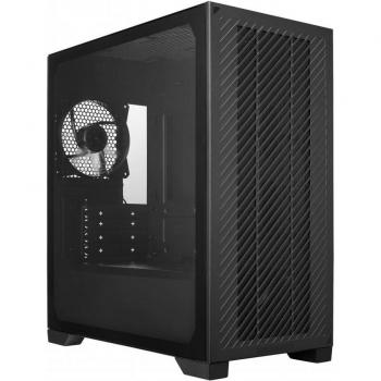 Caja PC Mini-Tower Cooler Master Elite 301 Lite, micro ATX, compatible con radiador, ventilador de 120mm, color negro
