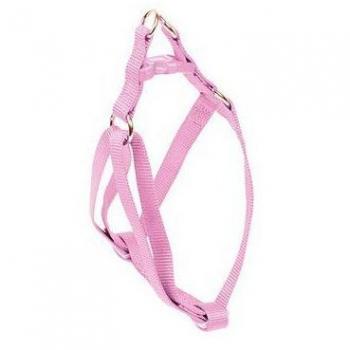 Arnés para Perro Basic Color Rosa, Ancho 25mm, Ajustable 45-60cm