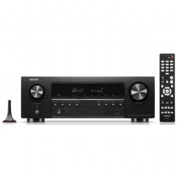 Receptor AV Denon AVR-S670H de 5.2 canales 8K de 100 W