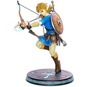 ZELDA Legend Breath of The Wild Link with Bow PVC Painted Statue, Multicolor