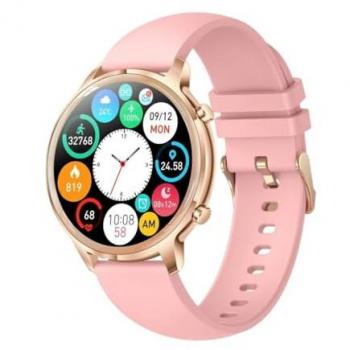Cartucho de tinta original HP 300 Tricromía (Cian/Magenta/Amarillo) CC643EE#BA3  Reloj deportivo unisex Kelly Rosa (45 mm, plástico), Smartwatch con pantalla táctil