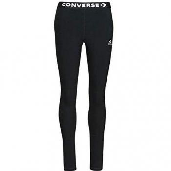Mallas de mujer Converse Wordmark Legging BLK 10018942-001, XS