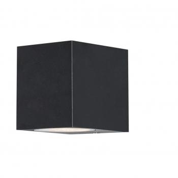Aplique de exterior Confo Evo 1xGU10 IP44 Negro