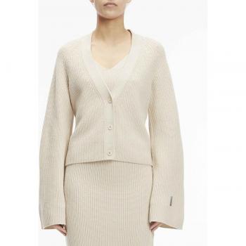 Calvin Klein Jersey cárdigan holgado mujer