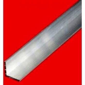 Perfil de ángulo de aluminio 50x50mm, espesor 5mm, longitud 3 metros