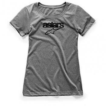 Alpinestars Women's Heritage Blaze Short Sleeve T-Shirt - Gray Heather, XL