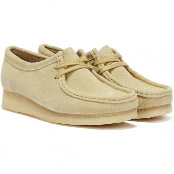 Zapatos Wallabee de Suede de Maple para Mujer - Color Marrón/Beige