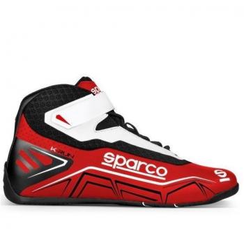 Botines Racing Sparco Blanco Rojo (Talla 46)