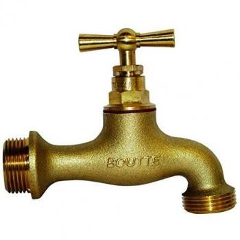 Grifo de Jardín Boutté 15x21 con Salida 20x27 y Válvula de Clapet - Modelo 2103315
