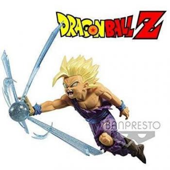 Banpresto - Figura de Acción - Dragon Ball Z, GX materia - Son Gohan SSJ2 - Multicolor 12cm - BP16216