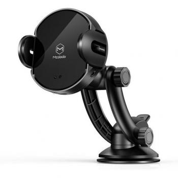 Soporte de teléfono para coche Mcdodo con sensor infrarrojo y carga inductiva, adaptador USB-C a Lightning 36W