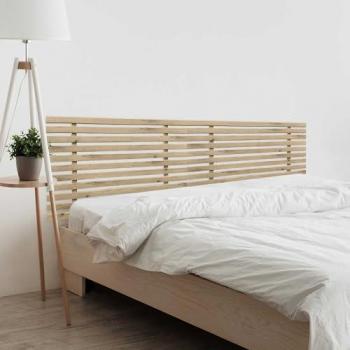 Cabecero de Madera Reciclada DM Estilo Japonés para Cama Palets (90cm y 160cm, Gris Tribal y Cambrian) - Dhome